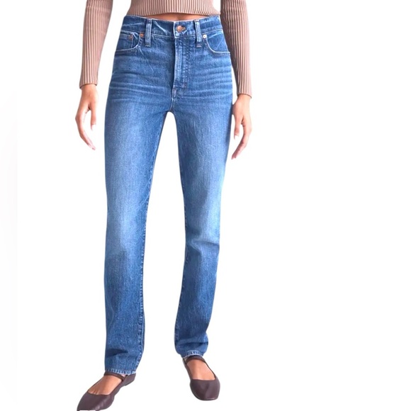 MADEWELL The Perfect Vintage Jean Women’s Size 23 Raw Hem - Picture 13 of 16